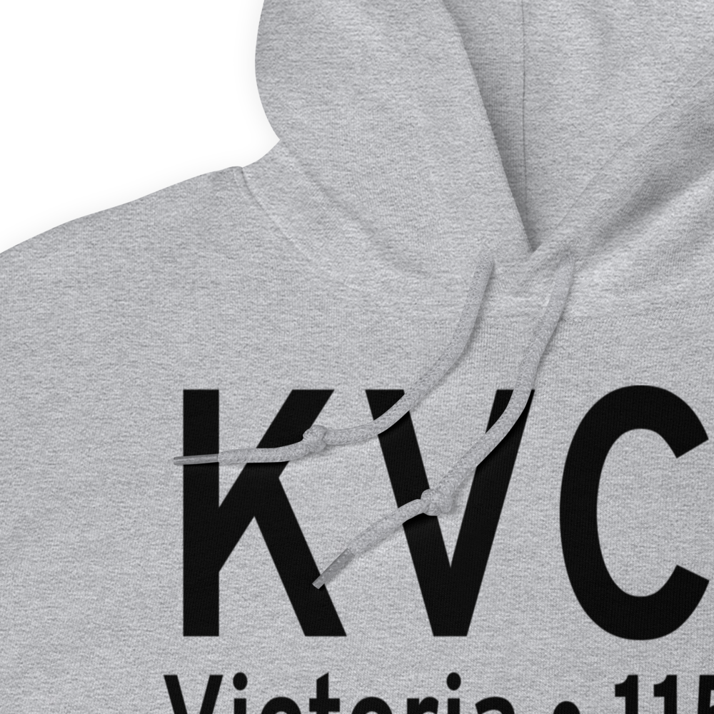 Victoria Regional Airport (KVCT) ICAO Hoodie Sweatshirt 