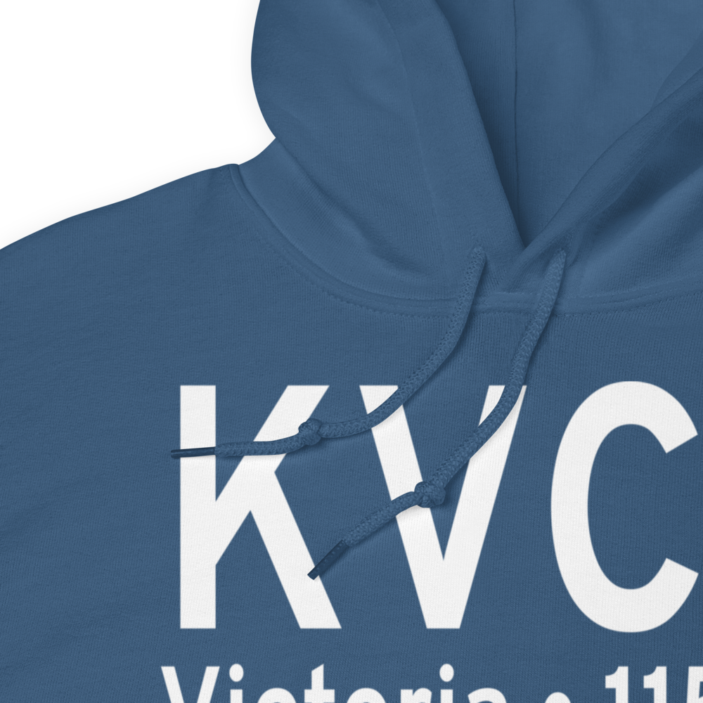 Victoria Regional Airport (KVCT) ICAO Hoodie Sweatshirt 