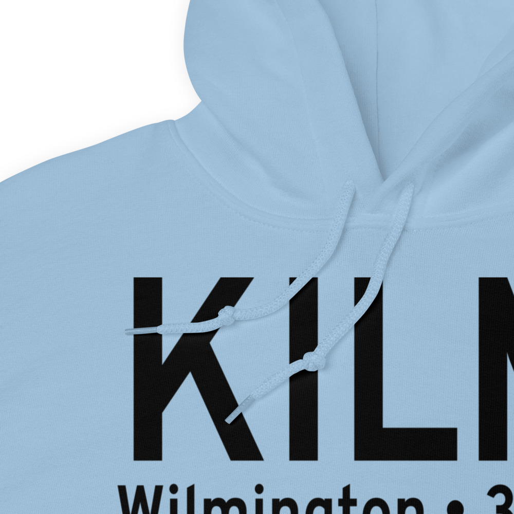 Wilmington International Airport (KILM) ICAO Hoodie Sweatshirt 