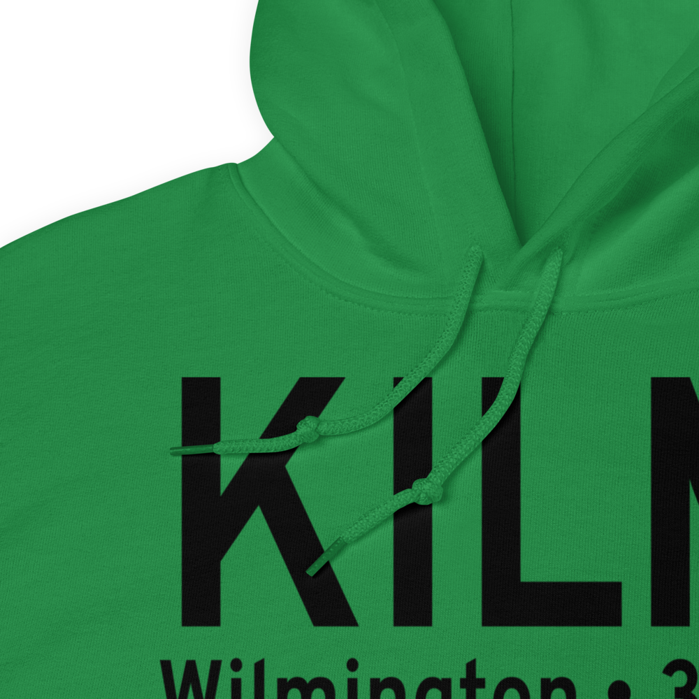 Wilmington International Airport (KILM) ICAO Hoodie Sweatshirt 