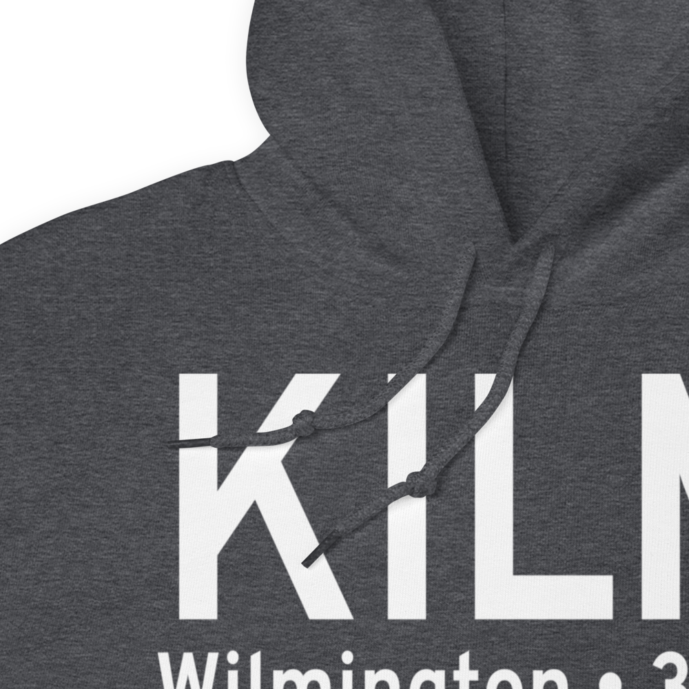 Wilmington International Airport (KILM) ICAO Hoodie Sweatshirt 