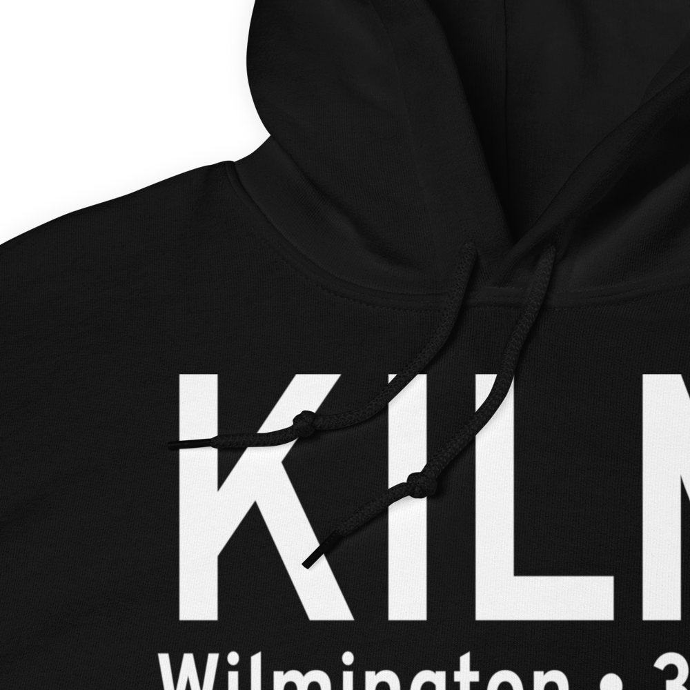 Wilmington International Airport (KILM) ICAO Hoodie Sweatshirt 
