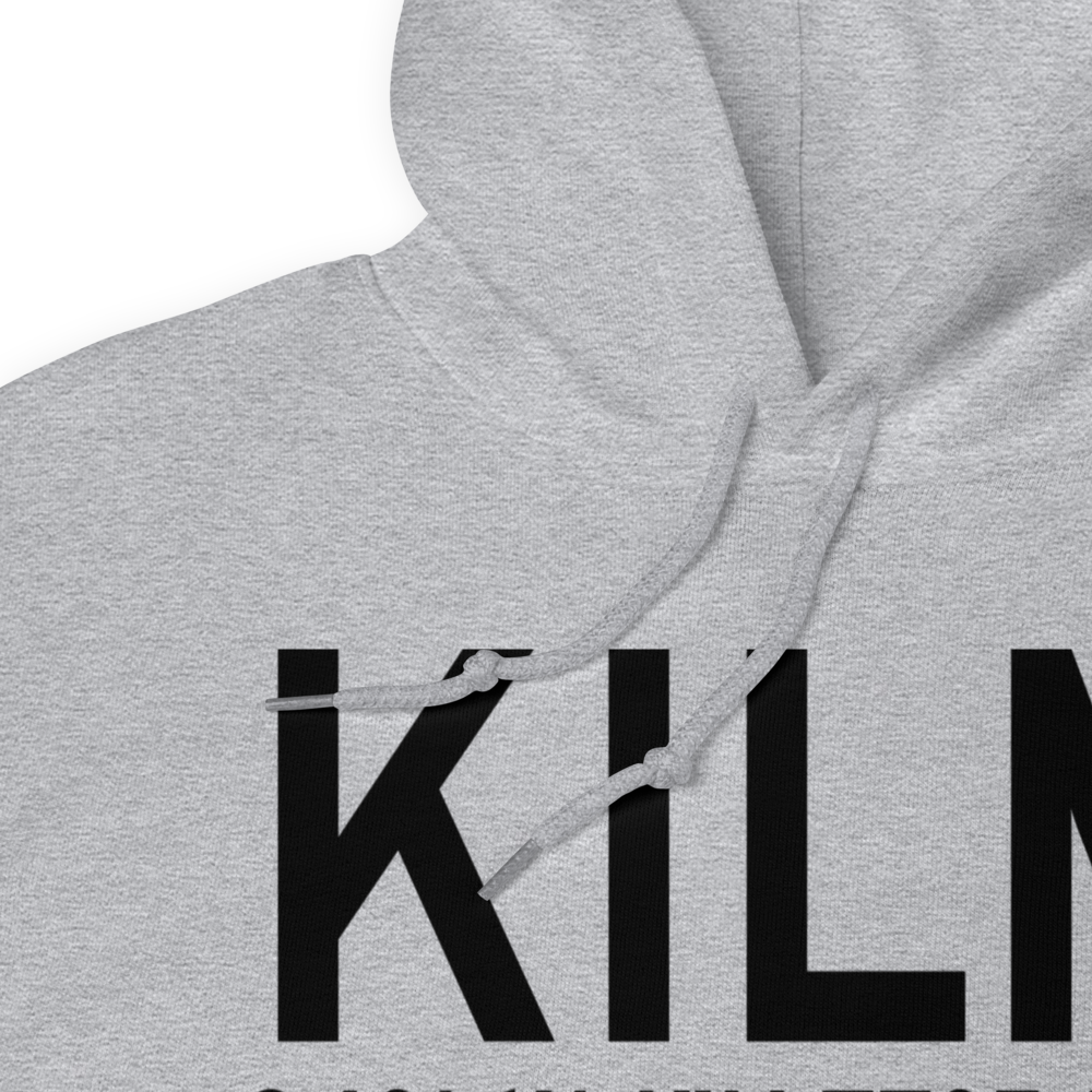 Wilmington International Airport (KILM) ICAO Hoodie Sweatshirt 