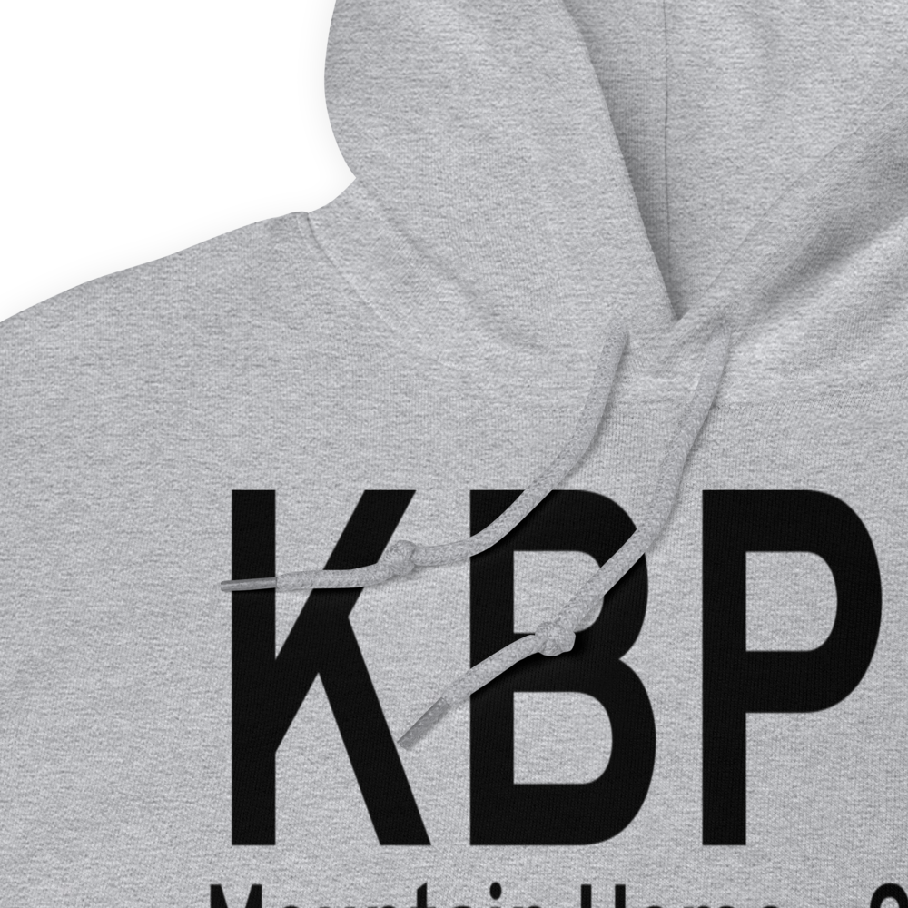 Ozark Regional Airport (KBPK) ICAO Hoodie Sweatshirt 