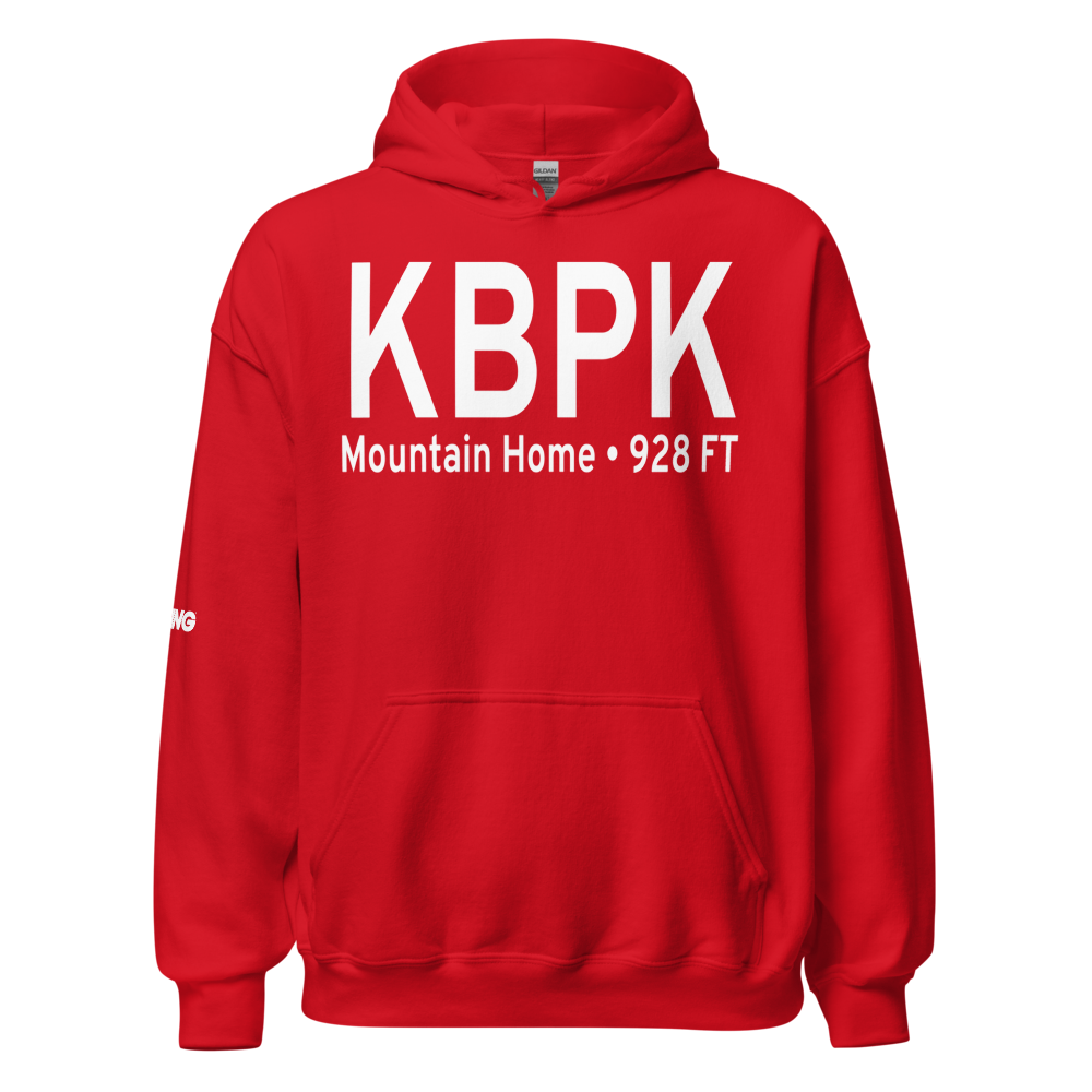 Ozark Regional Airport (KBPK) ICAO Hoodie Sweatshirt 