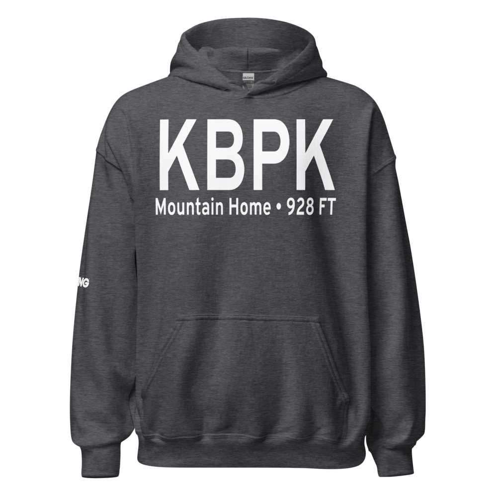 Ozark Regional Airport (KBPK) ICAO Hoodie Sweatshirt 
