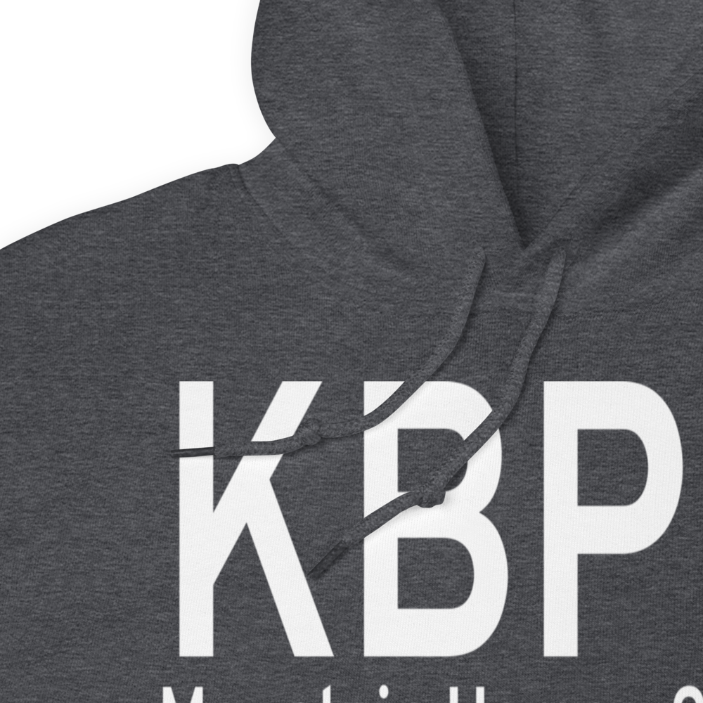 Ozark Regional Airport (KBPK) ICAO Hoodie Sweatshirt 
