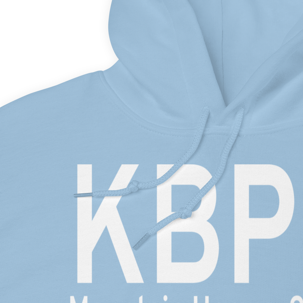 Ozark Regional Airport (KBPK) ICAO Hoodie Sweatshirt 