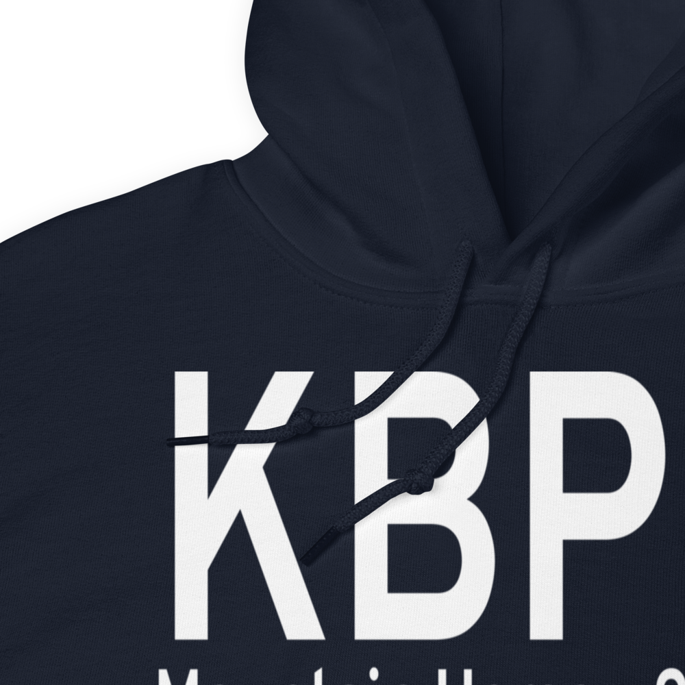 Ozark Regional Airport (KBPK) ICAO Hoodie Sweatshirt 
