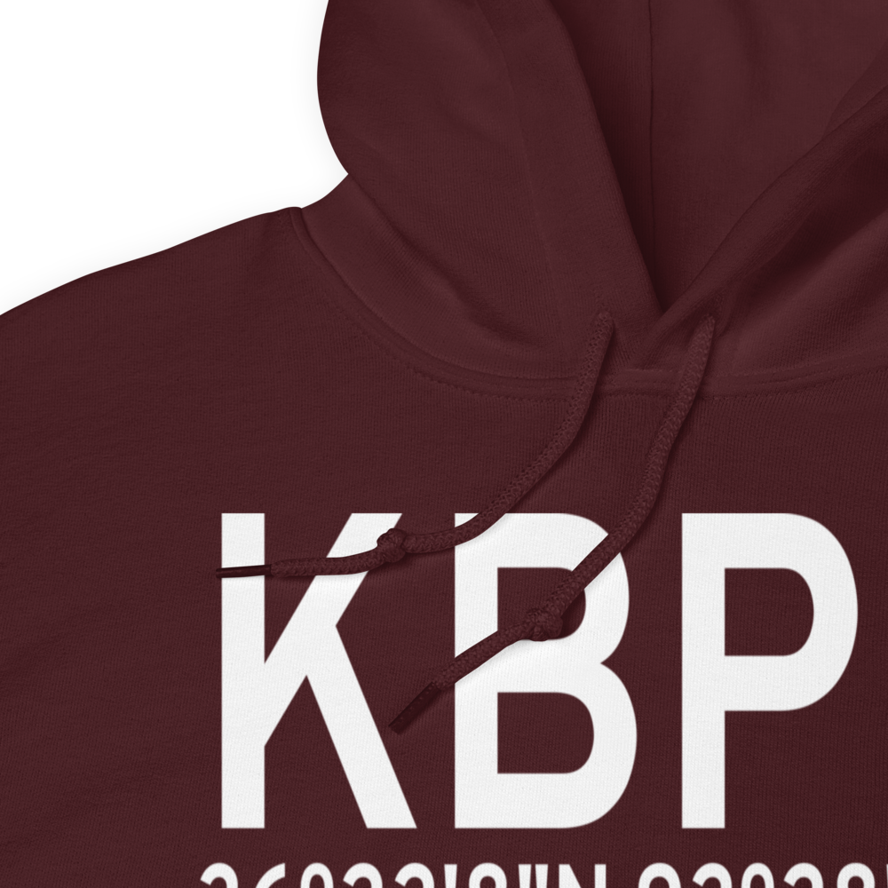 Ozark Regional Airport (KBPK) ICAO Hoodie Sweatshirt 