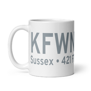 Sussex Airport (KFWN) ICAO Mug