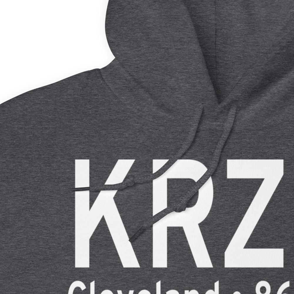 Cleveland Regional Jetport (KRZR) ICAO Hoodie Sweatshirt 