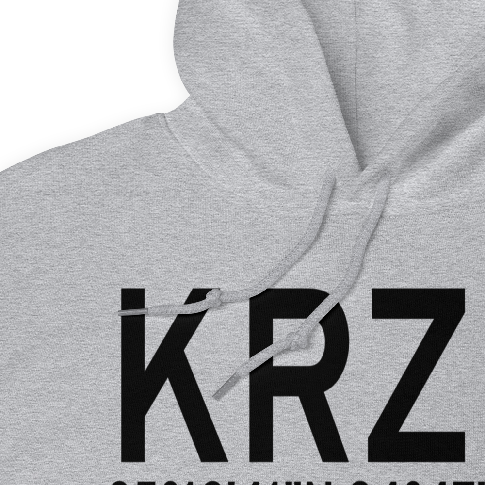 Cleveland Regional Jetport (KRZR) ICAO Hoodie Sweatshirt 