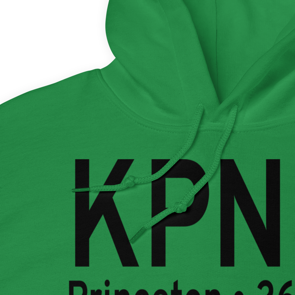 Princeton Municipal Airport (KPNN) ICAO Hoodie Sweatshirt 