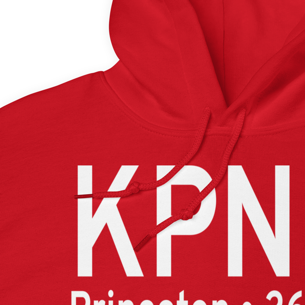 Princeton Municipal Airport (KPNN) ICAO Hoodie Sweatshirt 
