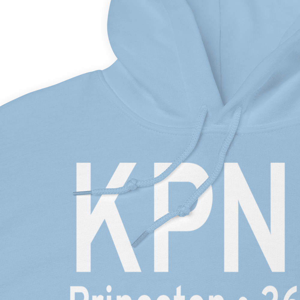 Princeton Municipal Airport (KPNN) ICAO Hoodie Sweatshirt 