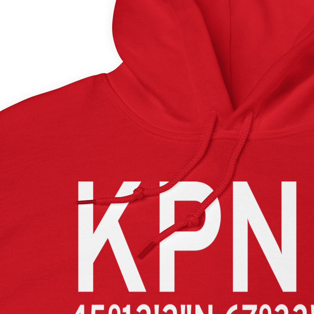 Princeton Municipal Airport (KPNN) ICAO Hoodie Sweatshirt 