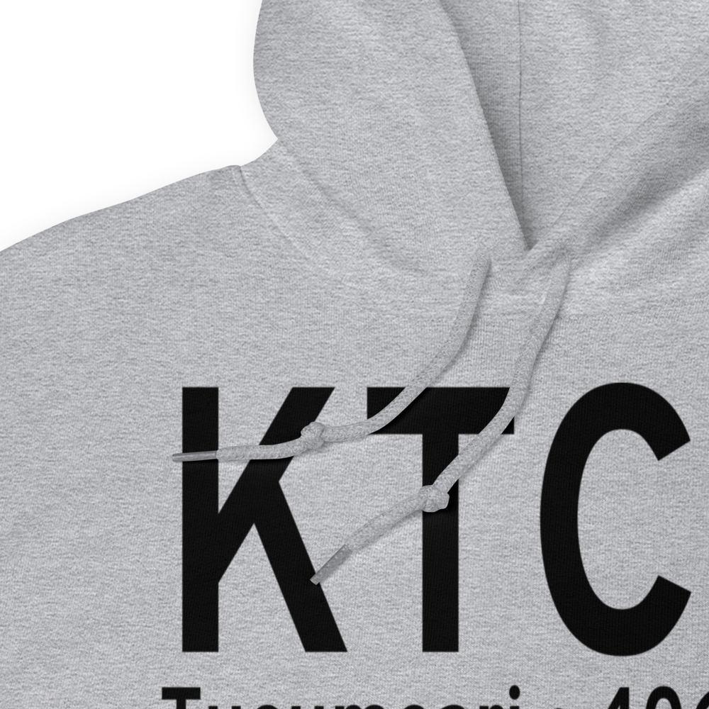 Tucumcari Municipal Airport (KTCC) ICAO Hoodie Sweatshirt 