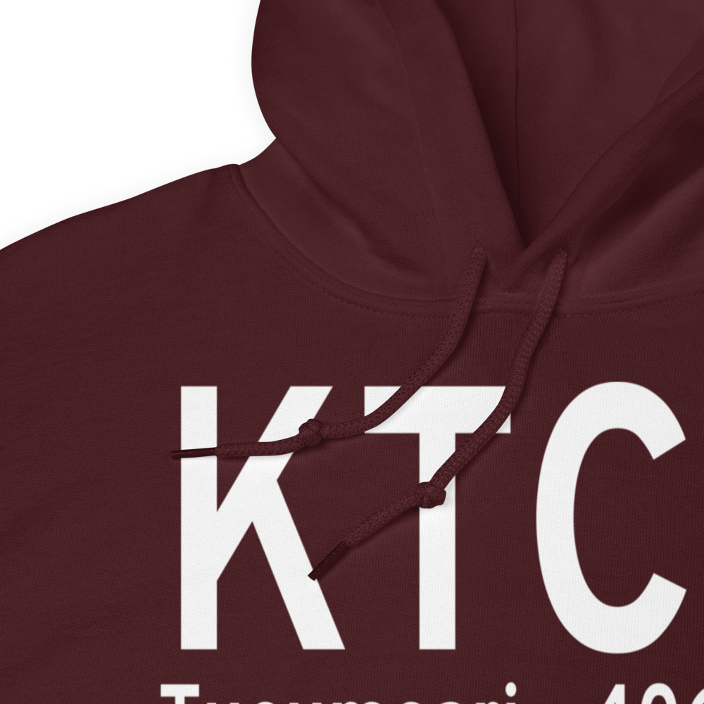Tucumcari Municipal Airport (KTCC) ICAO Hoodie Sweatshirt 