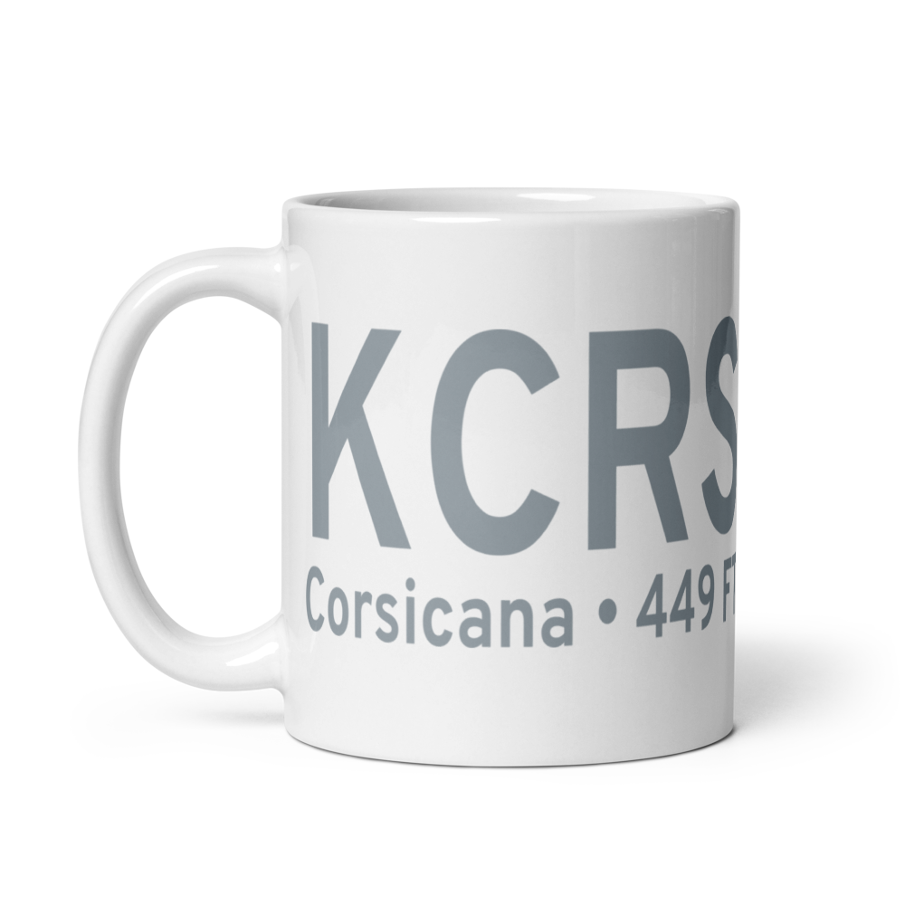 C David Campbell Field Corsicana Municipal Airport (KCRS) ICAO Mug 