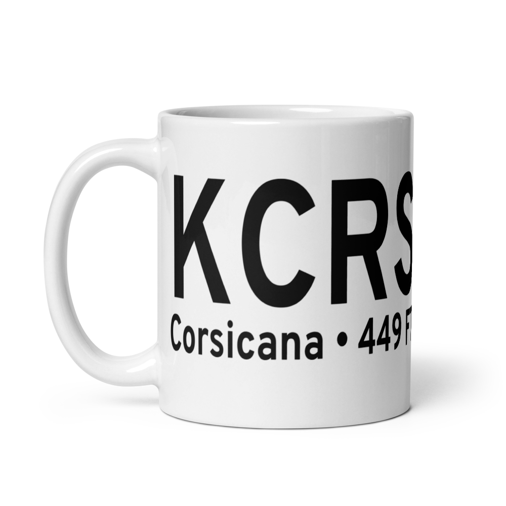 C David Campbell Field Corsicana Municipal Airport (KCRS) ICAO Mug 