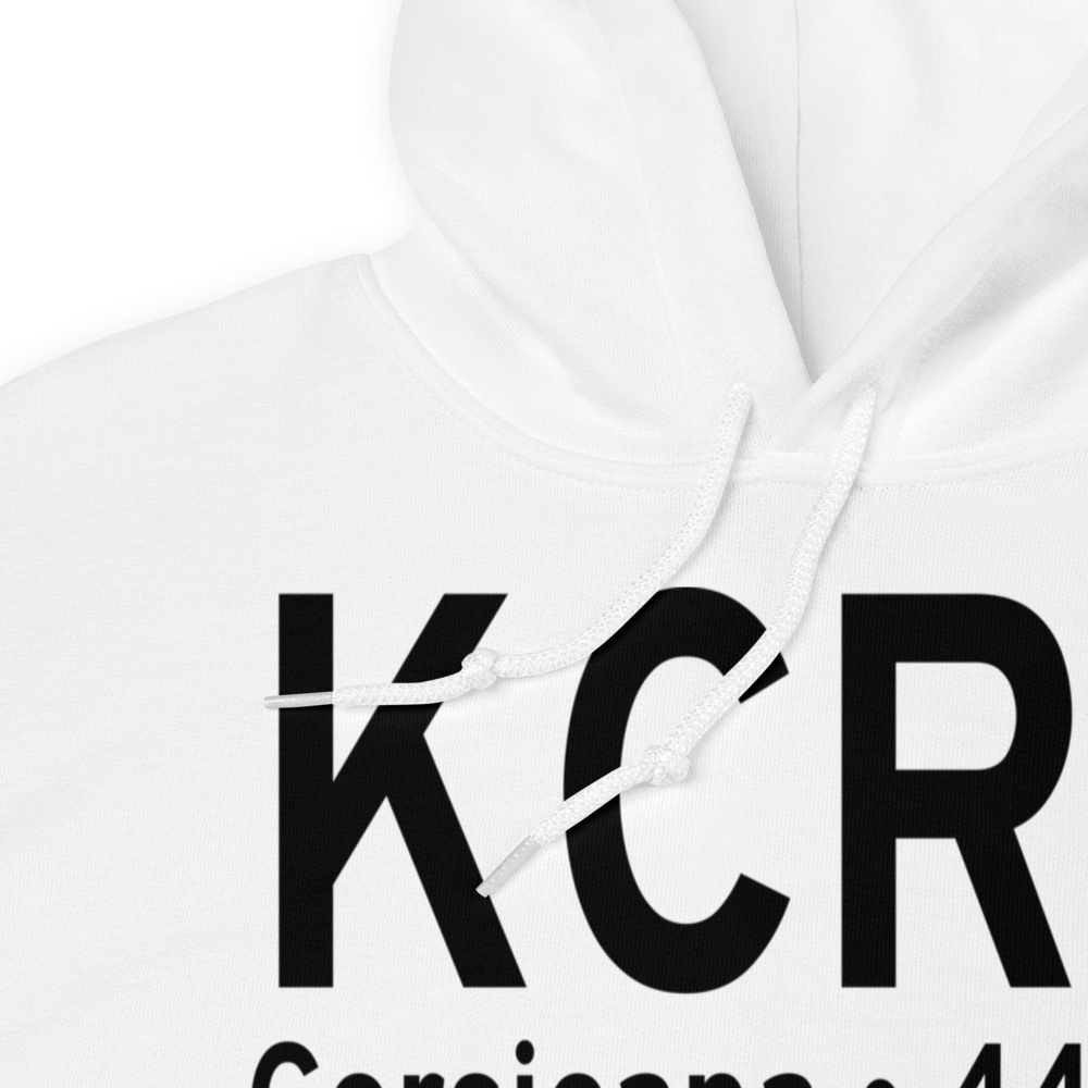 C David Campbell Field Corsicana Municipal Airport (KCRS) ICAO Hoodie Sweatshirt 