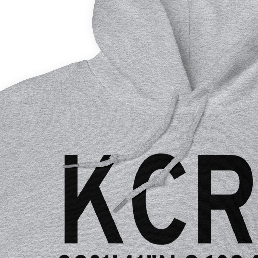 C David Campbell Field Corsicana Municipal Airport (KCRS) ICAO Hoodie Sweatshirt 