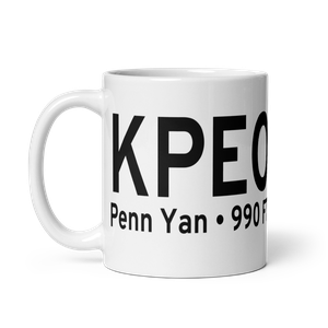 Penn Yan Airport (KPEO) ICAO Mug