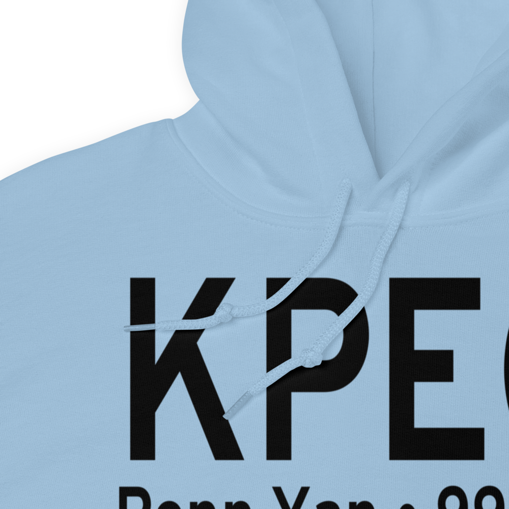 Penn Yan Airport (KPEO) ICAO Hoodie Sweatshirt 