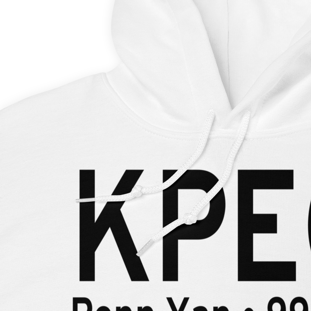 Penn Yan Airport (KPEO) ICAO Hoodie Sweatshirt 
