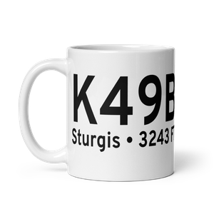 Sturgis Municipal Airport (K49B) ICAO Mug