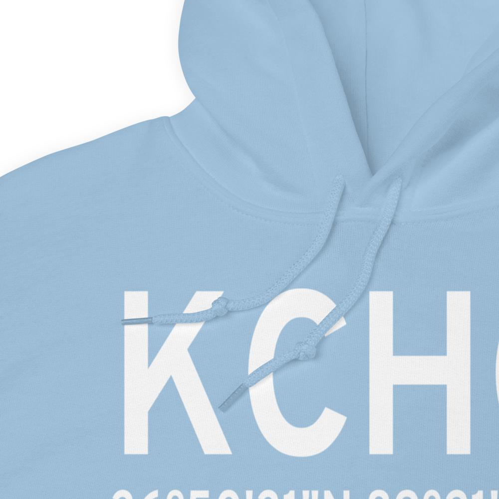 Mississippi County Airport (KCHQ) ICAO Hoodie Sweatshirt 