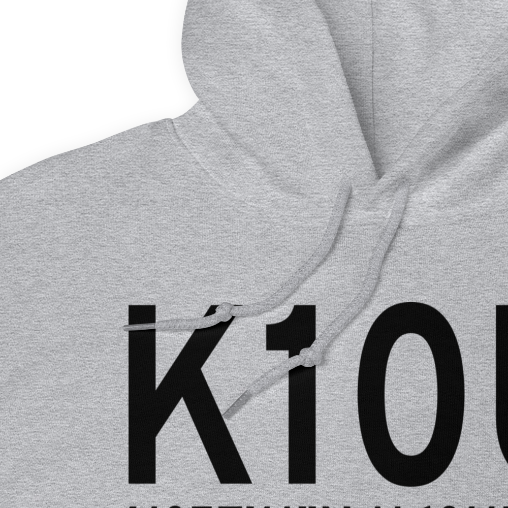 Owyhee Airport (K10U) ICAO Hoodie Sweatshirt 