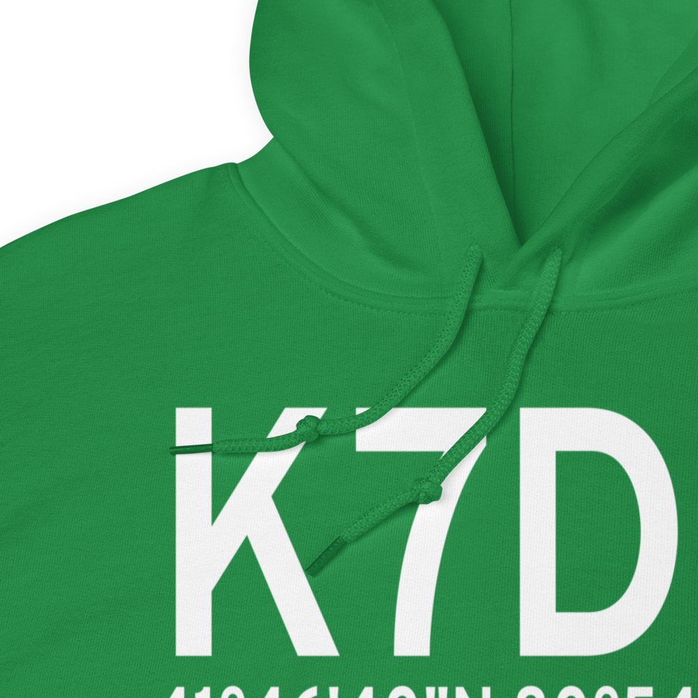 Germack Airport (K7D9) ICAO Hoodie Sweatshirt 