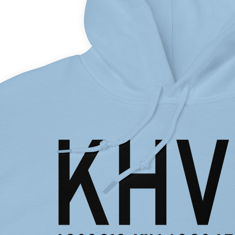 Havre City County Airport (KHVR) ICAO Hoodie Sweatshirt 