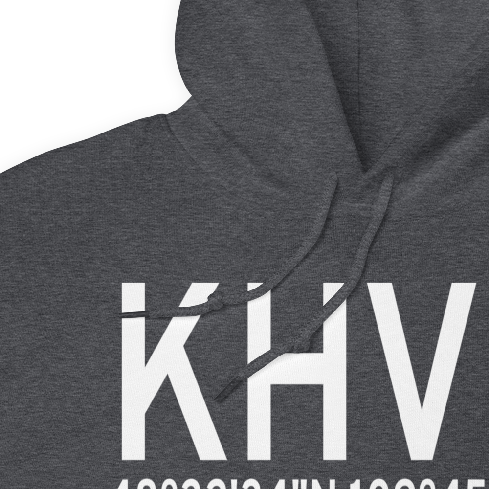 Havre City County Airport (KHVR) ICAO Hoodie Sweatshirt 