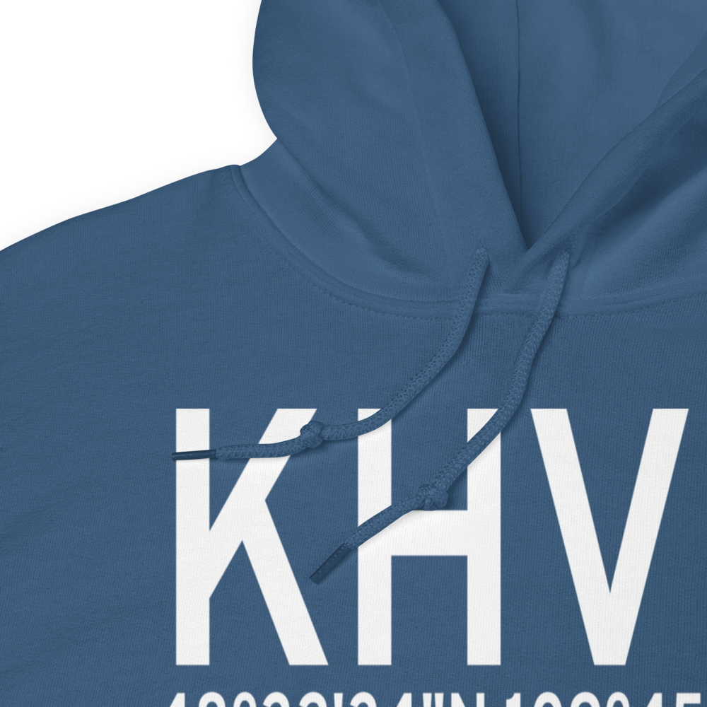 Havre City County Airport (KHVR) ICAO Hoodie Sweatshirt 
