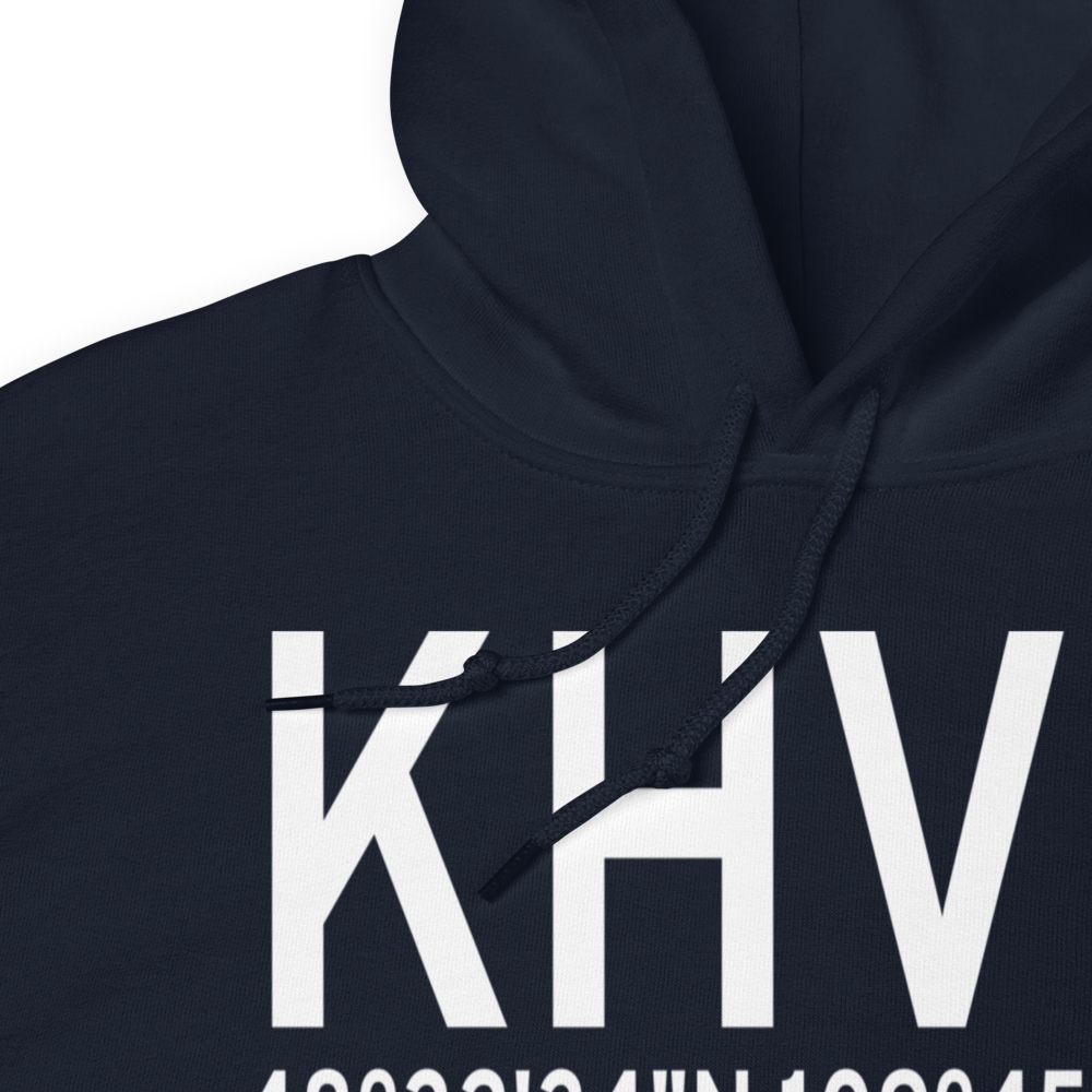 Havre City County Airport (KHVR) ICAO Hoodie Sweatshirt 