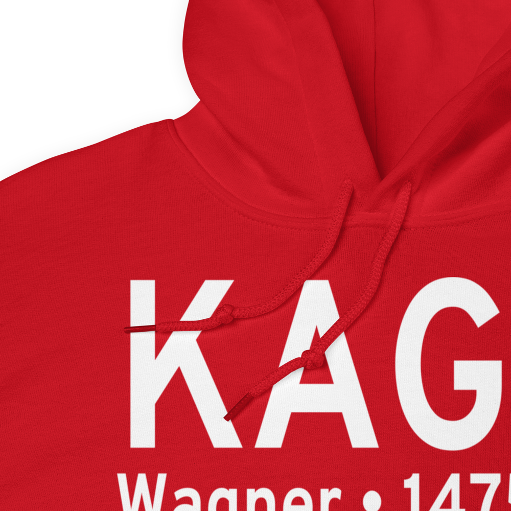 Wagner Municipal Airport (KAGZ) ICAO Hoodie Sweatshirt 