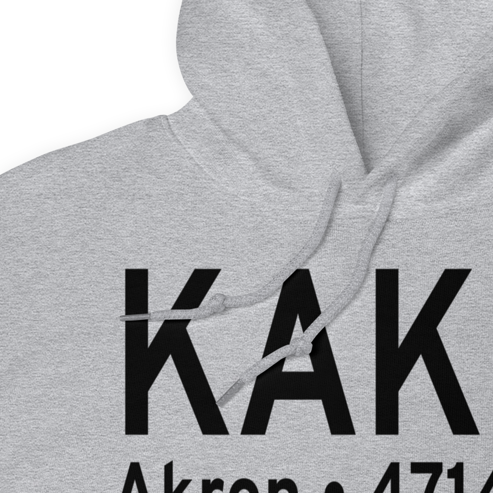 Colorado Plains Regional Airport (KAKO) ICAO Hoodie Sweatshirt 