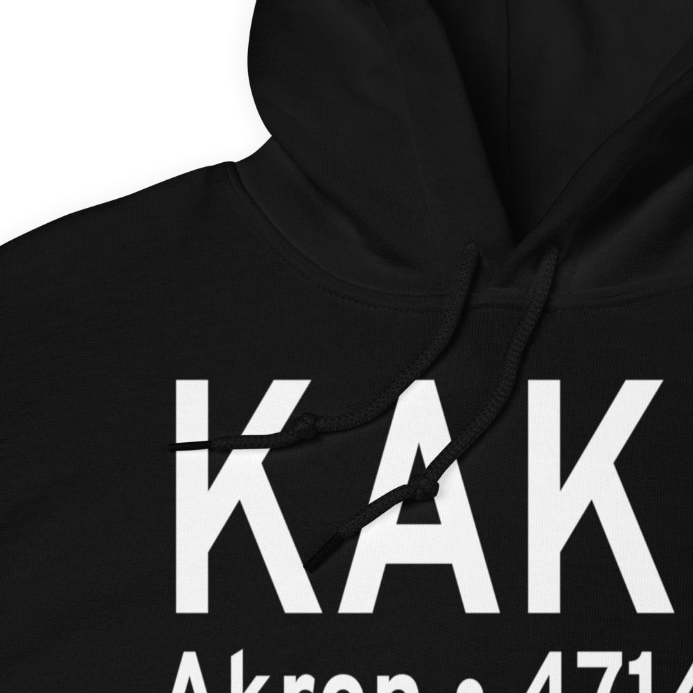 Colorado Plains Regional Airport (KAKO) ICAO Hoodie Sweatshirt 