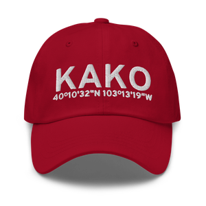 Colorado Plains Regional Airport (KAKO) ICAO Hat