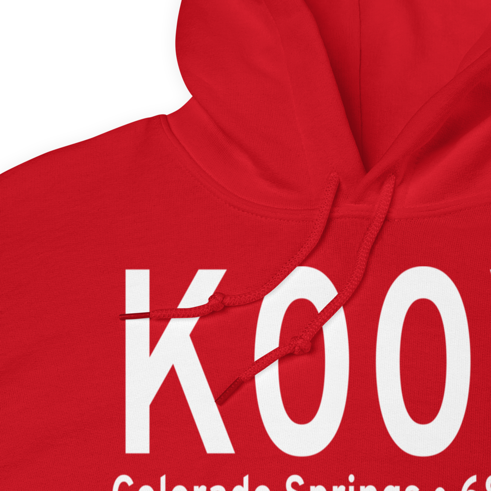 Meadow Lake Airport (K00V) ICAO Hoodie Sweatshirt 