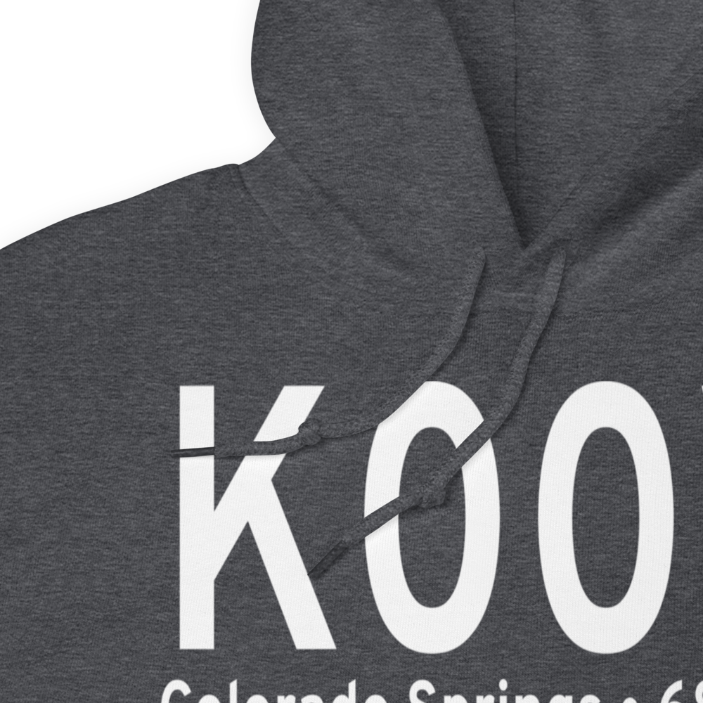 Meadow Lake Airport (K00V) ICAO Hoodie Sweatshirt 