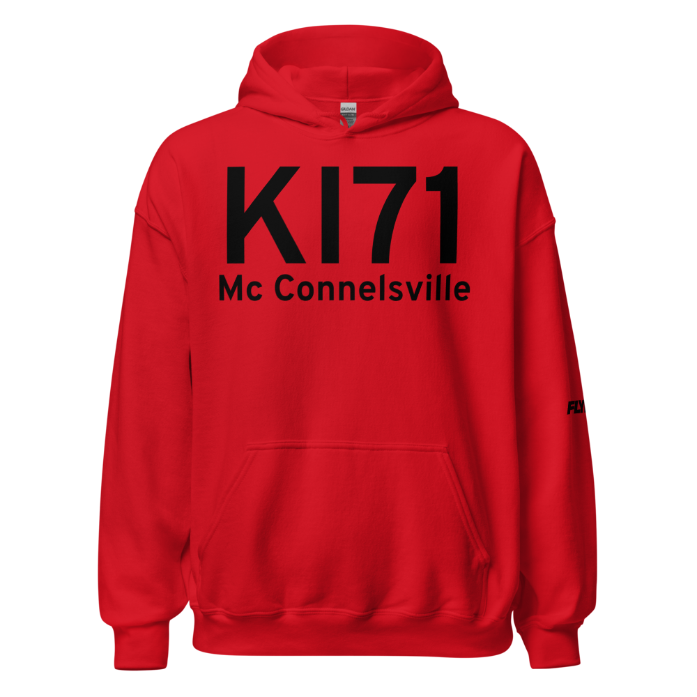 Morgan County Airport (KI71) ICAO Hoodie Sweatshirt 