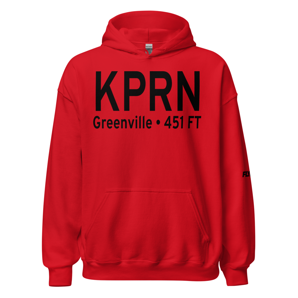 Mac Crenshaw Memorial Airport (KPRN) ICAO Hoodie Sweatshirt 