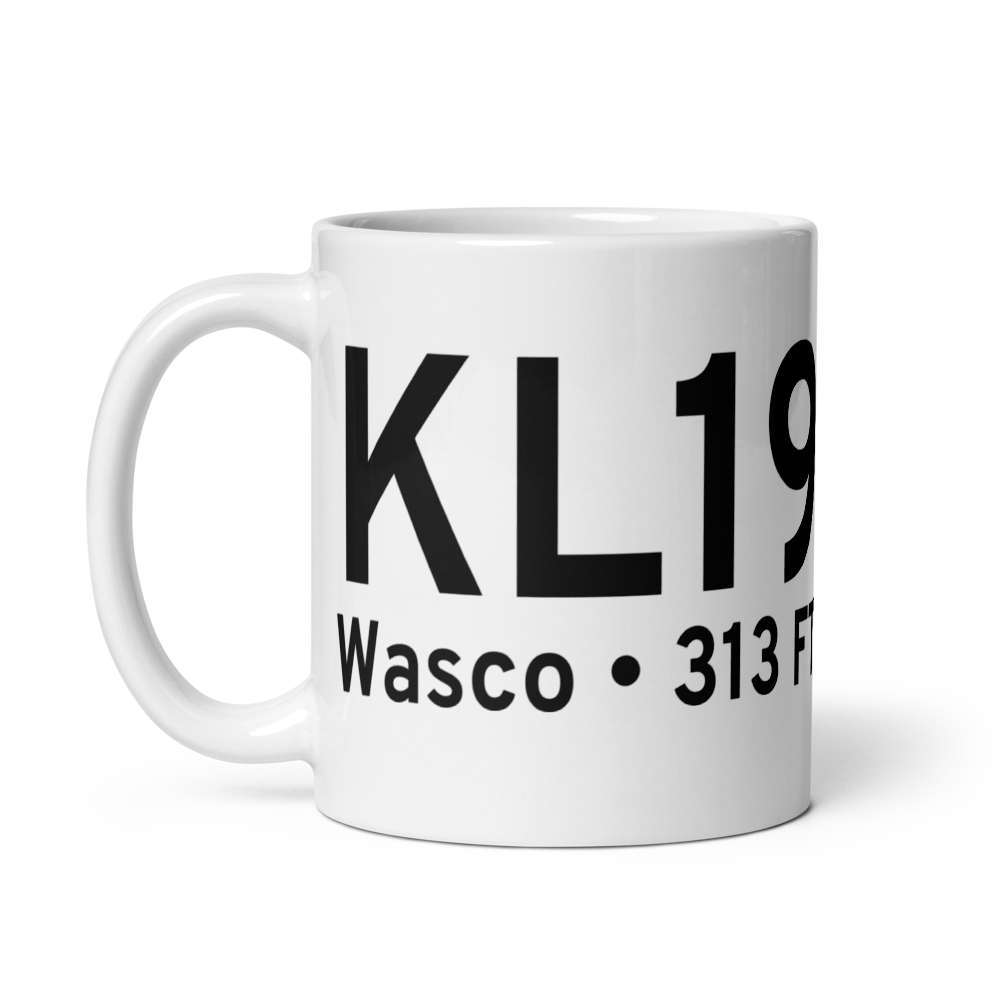 Wasco Kern County Airport (KL19) ICAO Mug 