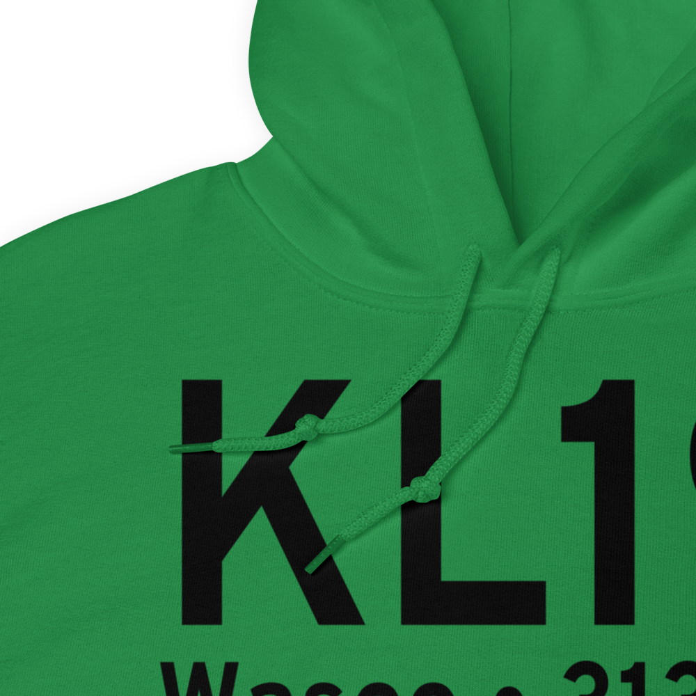 Wasco Kern County Airport (KL19) ICAO Hoodie Sweatshirt 