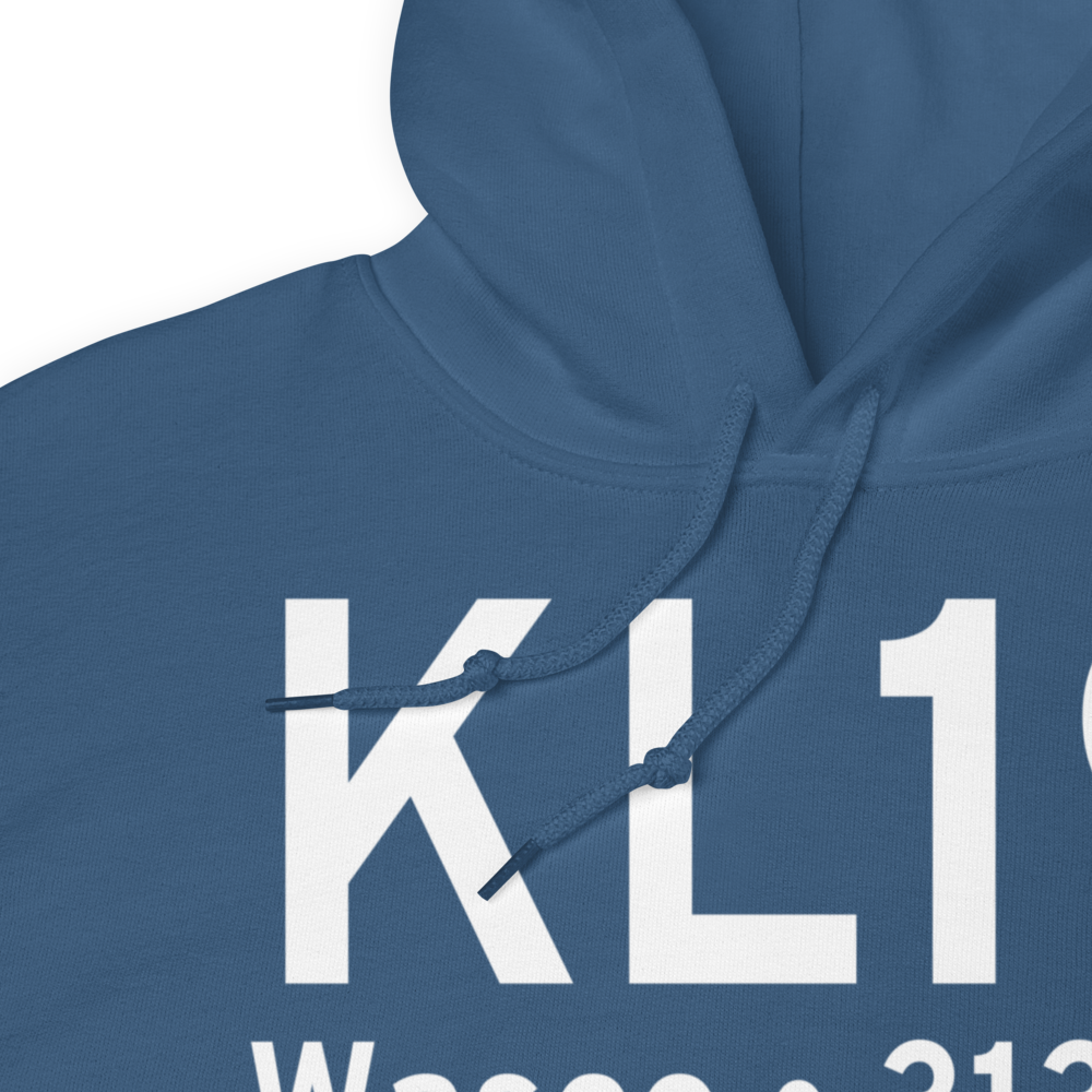 Wasco Kern County Airport (KL19) ICAO Hoodie Sweatshirt 