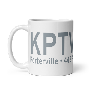 Porterville Municipal Airport (KPTV) ICAO Mug